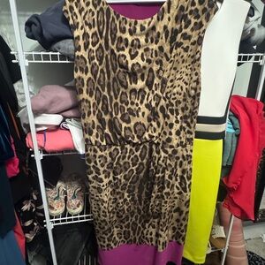 Jones New York Leopard Dress